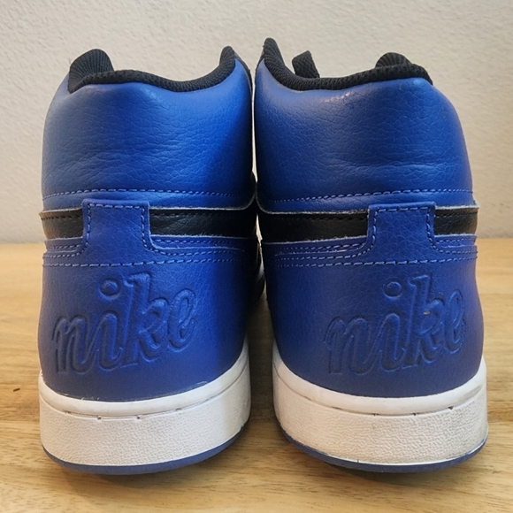 Nike Mens Ebernon Mid Basketball Shoes Sneakers AQ1773-001 Blue Black Size 9.5 main image 5